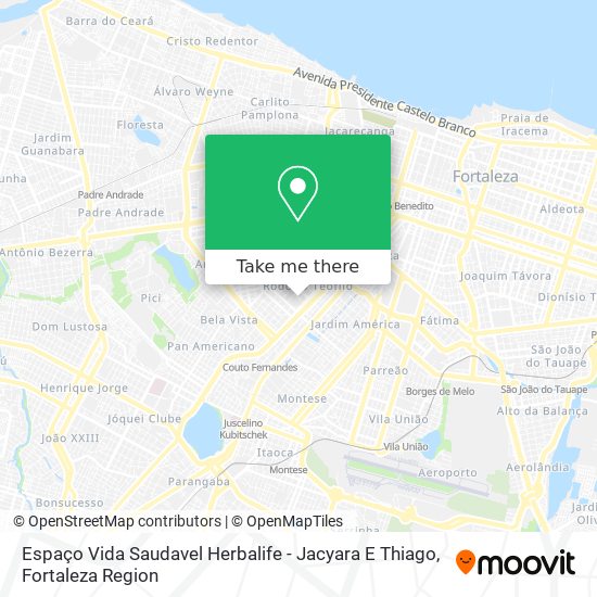 Espaço Vida Saudavel Herbalife - Jacyara E Thiago map