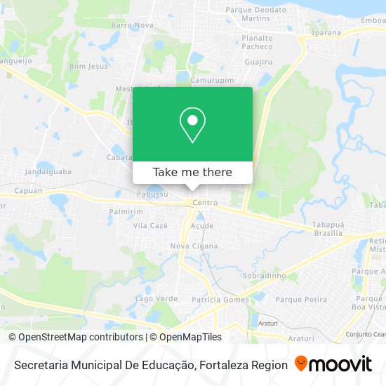 Mapa Secretaria Municipal De Educação