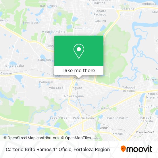 Cartório Brito Ramos 1° Ofício map