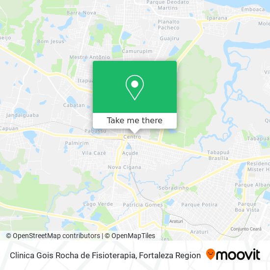 Clinica Gois Rocha de Fisioterapia map