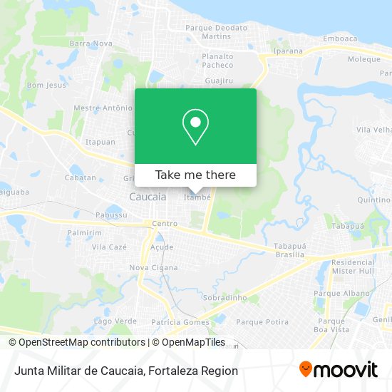 Junta Militar de Caucaia map