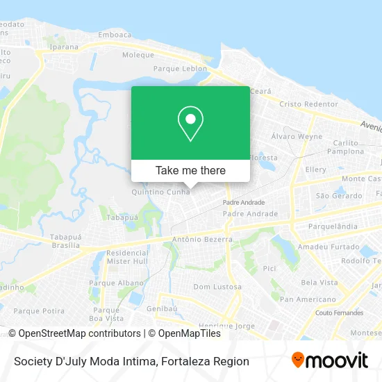 Society D'July Moda Intima map