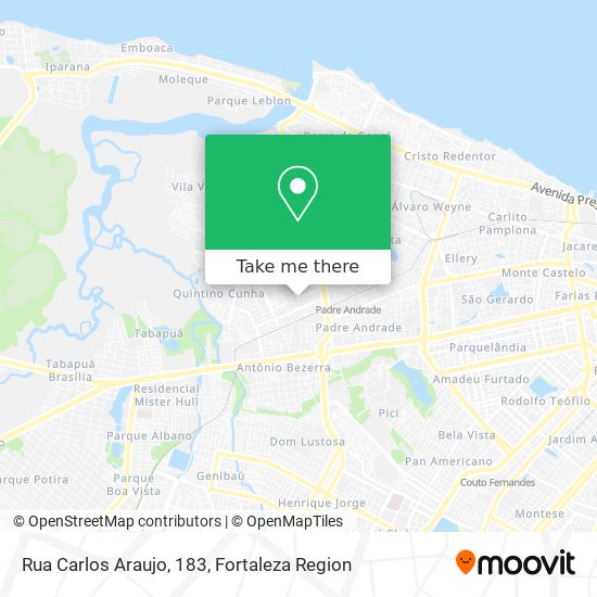 Rua Carlos Araujo, 183 map