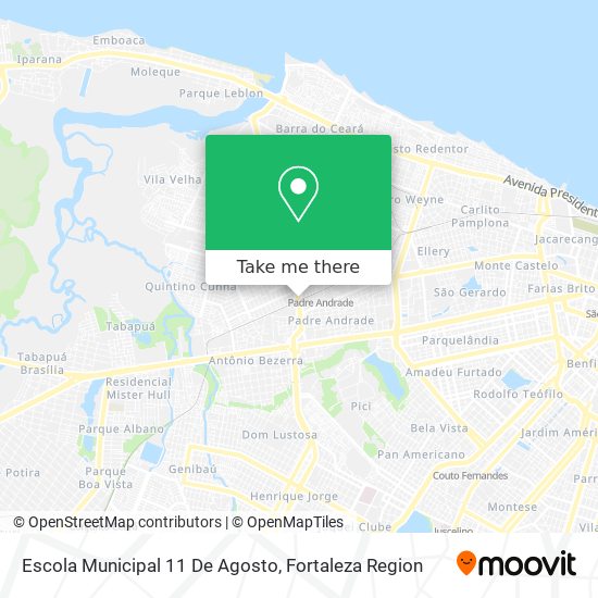 Escola Municipal 11 De Agosto map