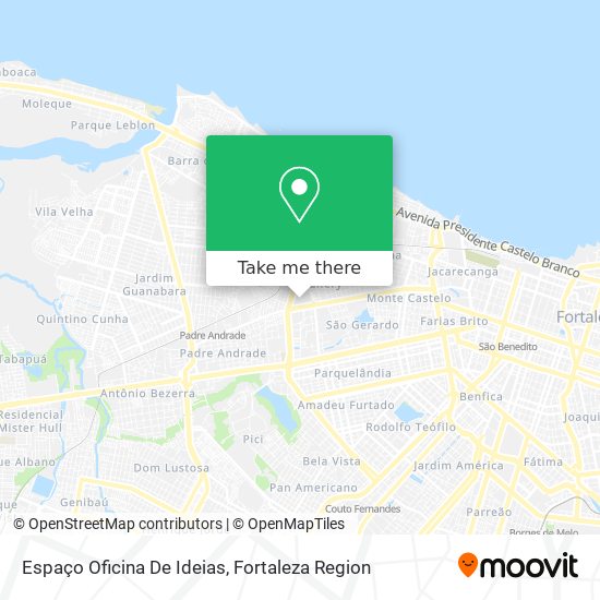 Espaço Oficina De Ideias map