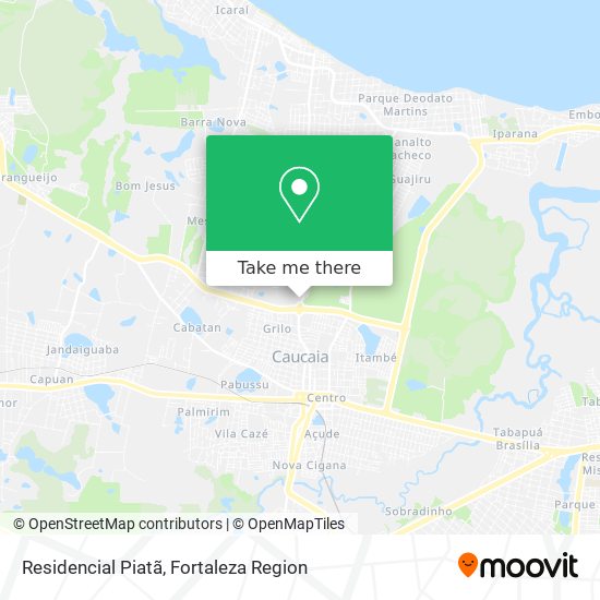 Mapa Residencial Piatã