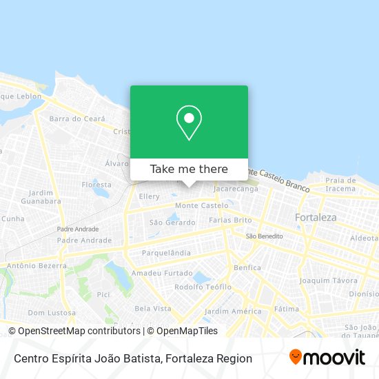 Centro Espírita João Batista map