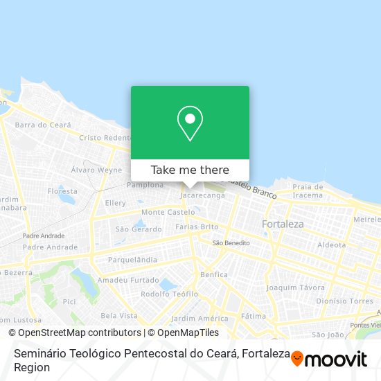 Seminário Teológico Pentecostal do Ceará map