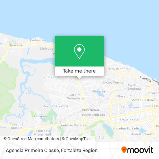 Agência Primeira Classe map