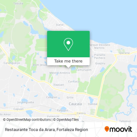 Restaurante Toca da Arara map