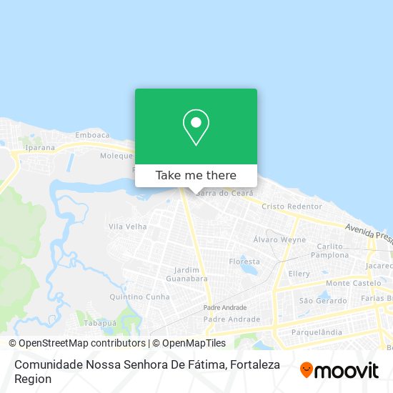 Comunidade Nossa Senhora De Fátima map