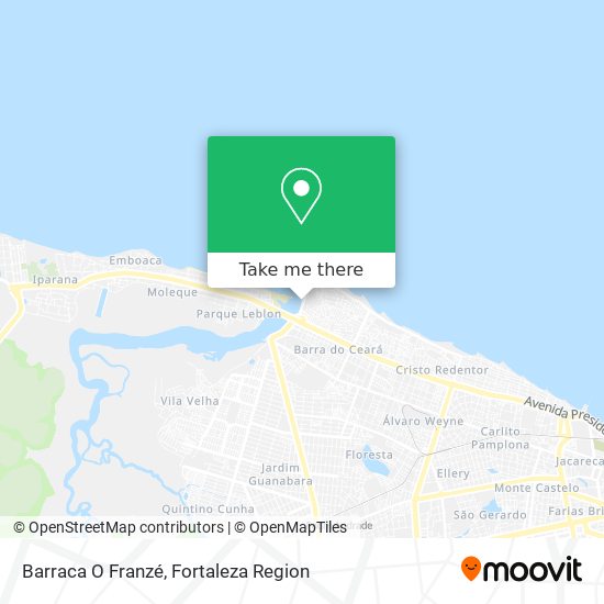 Barraca O Franzé map