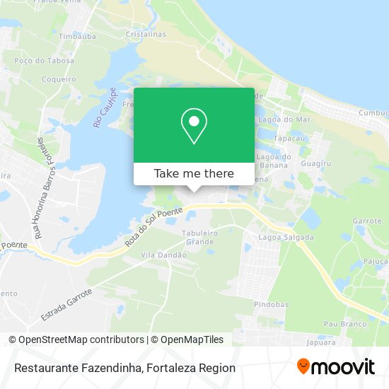 Restaurante Fazendinha map