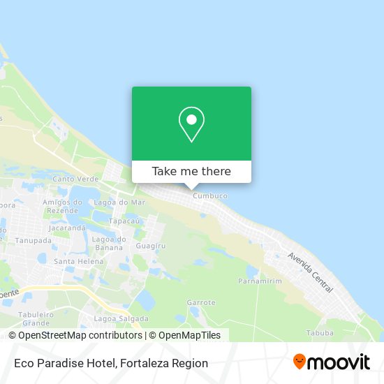 Eco Paradise Hotel map