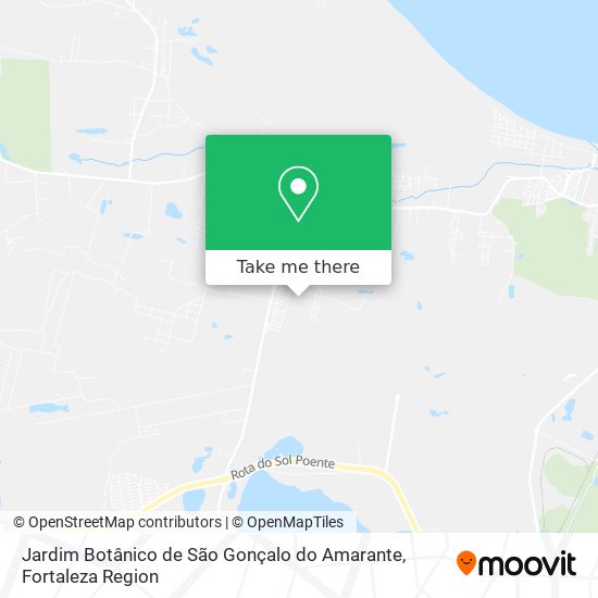 Jardim Botânico de São Gonçalo do Amarante map