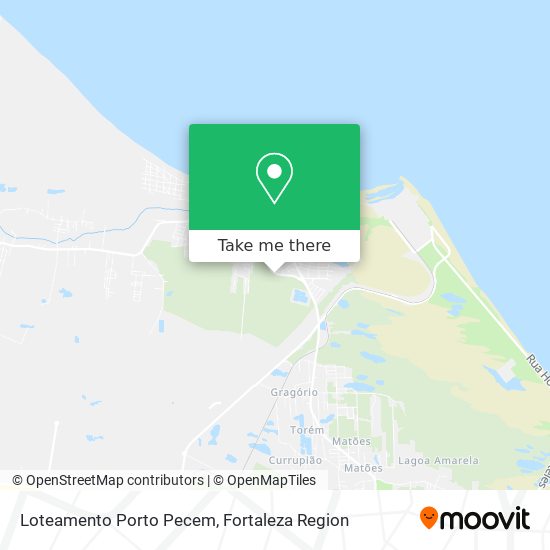 Loteamento Porto Pecem map