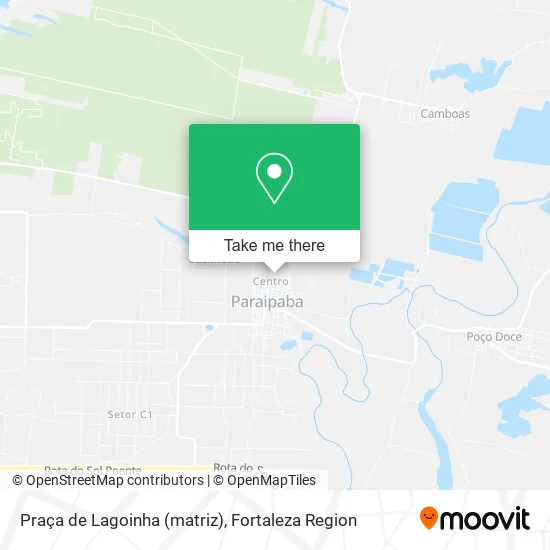 Praça de Lagoinha (matriz) map