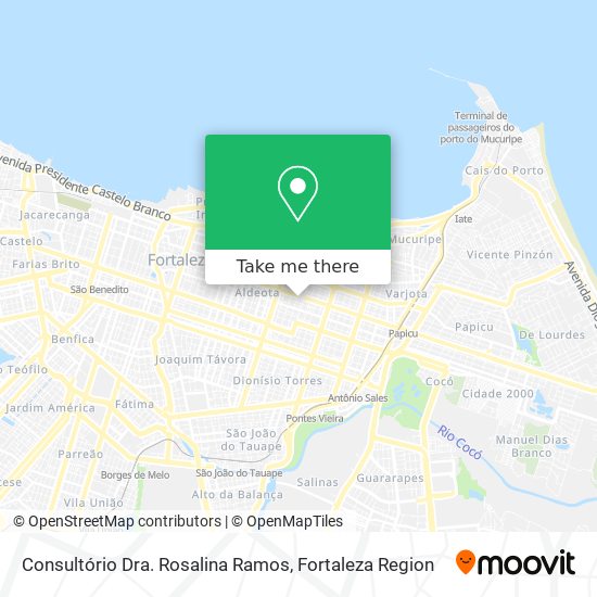 Consultório Dra. Rosalina Ramos map