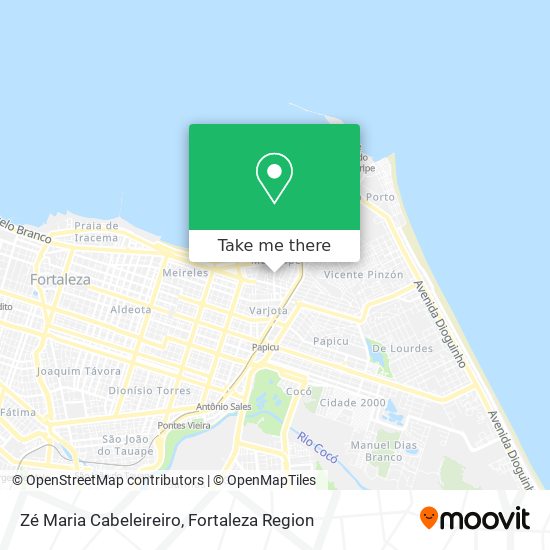 Zé Maria Cabeleireiro map