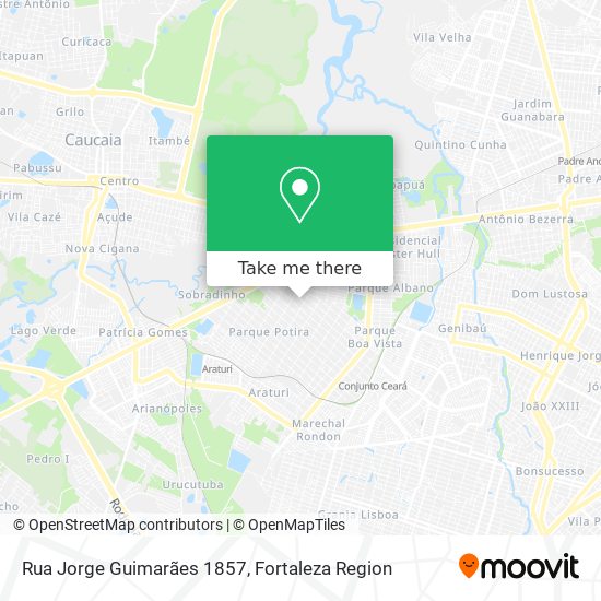 Rua Jorge Guimarães 1857 map