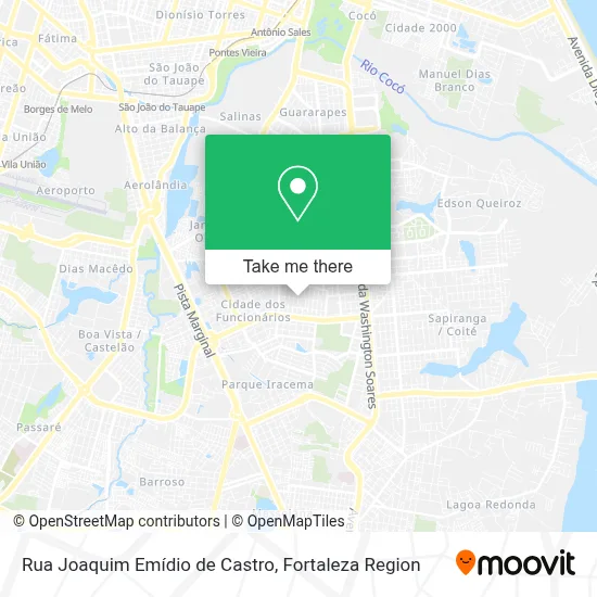 Rua Joaquim Emídio de Castro map