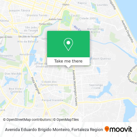 Avenida Eduardo Brígido Monteiro map