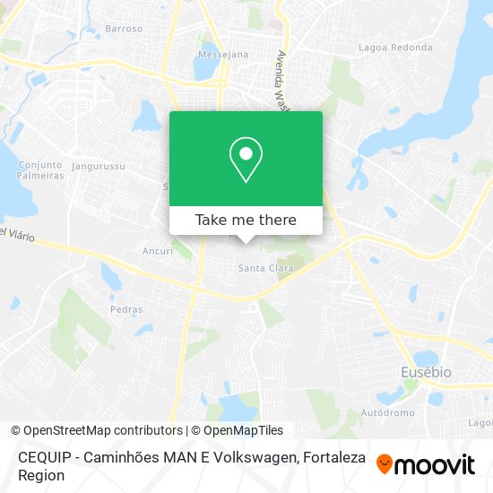 CEQUIP - Caminhões MAN E  Volkswagen map