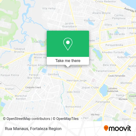 Rua Manaus map