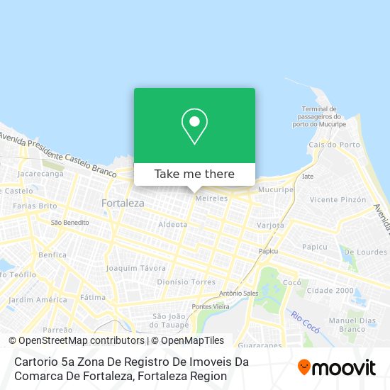 Mapa Cartorio 5a Zona De Registro De Imoveis Da Comarca De Fortaleza