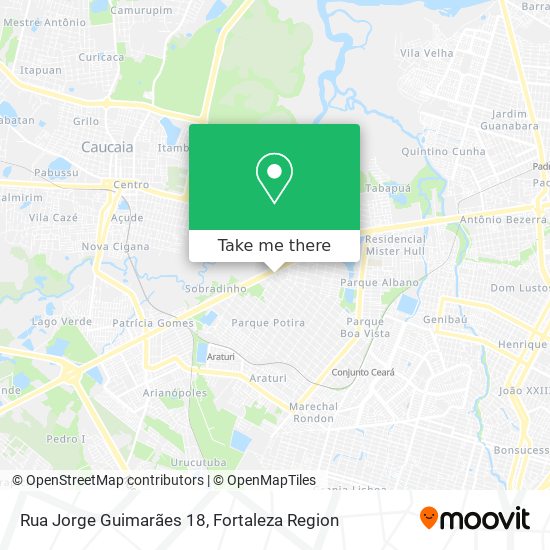 Rua Jorge Guimarães 18 map