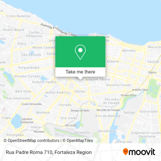 Rua Padre Roma 710 map