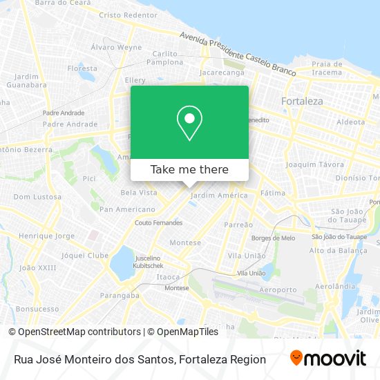 Rua José Monteiro dos Santos map