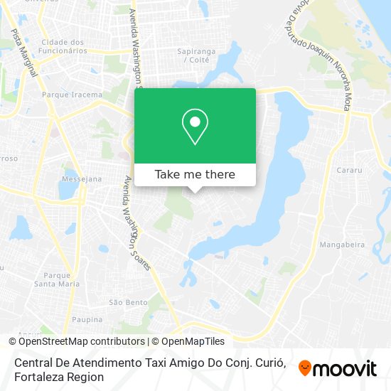 Central De Atendimento Taxi Amigo Do Conj. Curió map
