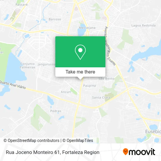 Rua Joceno Monteiro 61 map