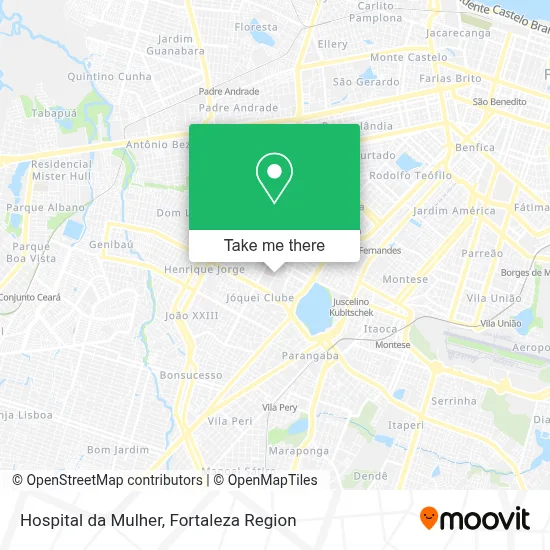Hospital da Mulher map