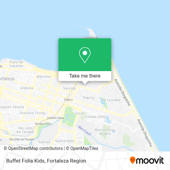 Buffet Folia Kids map