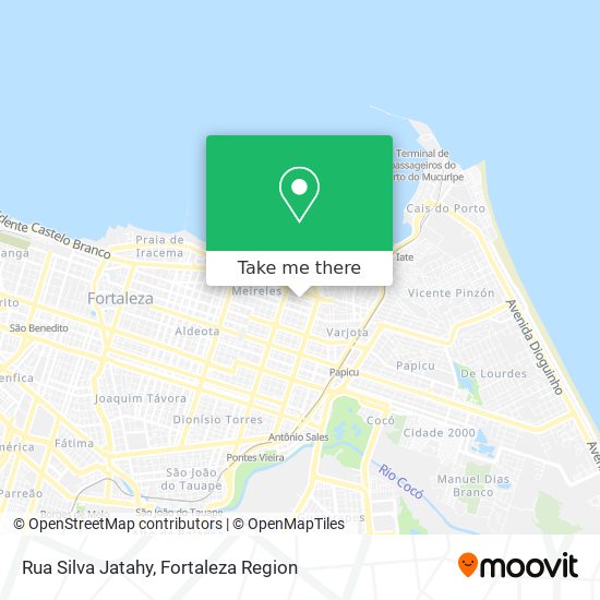 Mapa Rua Silva Jatahy