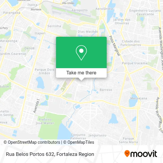 Rua Belos Portos 632 map