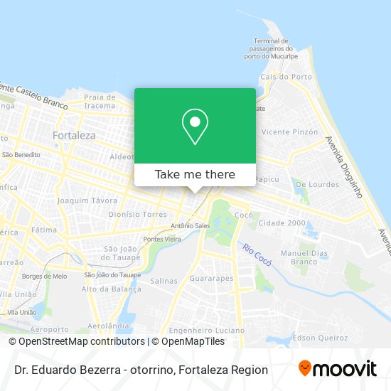 Dr. Eduardo Bezerra - otorrino map
