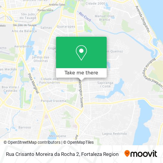 Rua Crisanto Moreira da Rocha 2 map