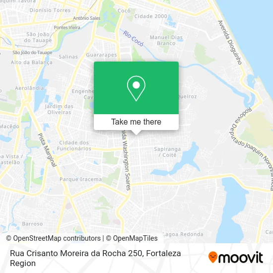Rua Crisanto Moreira da Rocha 250 map