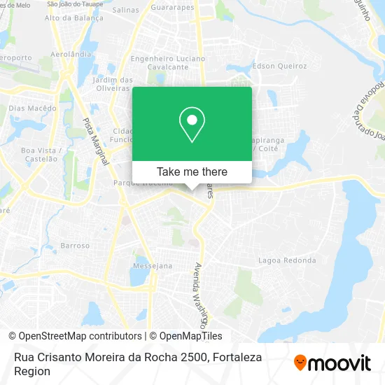 Rua Crisanto Moreira da Rocha 2500 map