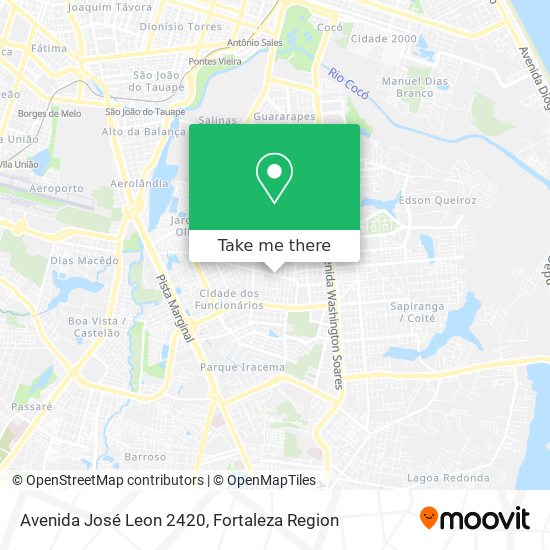 Avenida José Leon 2420 map