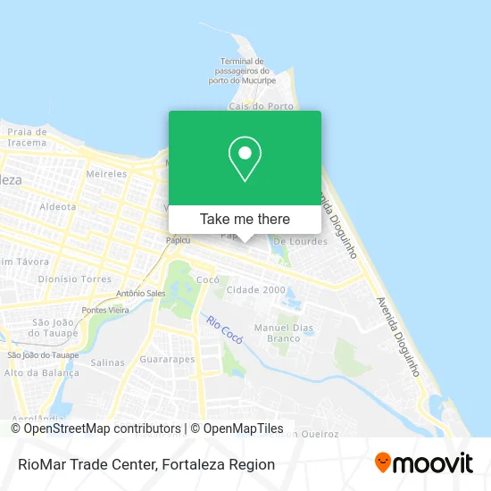 RioMar Trade Center map
