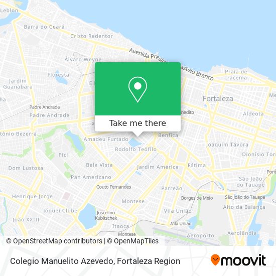 Colegio Manuelito Azevedo map