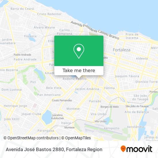 Avenida José Bastos 2880 map