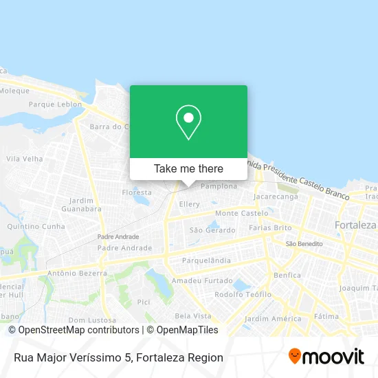 Rua Major Veríssimo 5 map