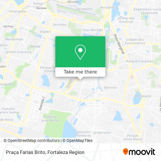 Praça Farias Brito map