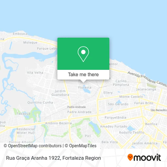 Rua Graça Aranha 1922 map