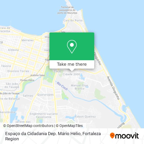 Espaço da Cidadania Dep. Mário Hélio map